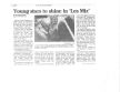 Olathe News - Article on Les Miserables - School Edition<br />
"Young Stars Shine..."<br />
