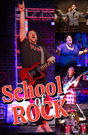 School of Rock Show Poster