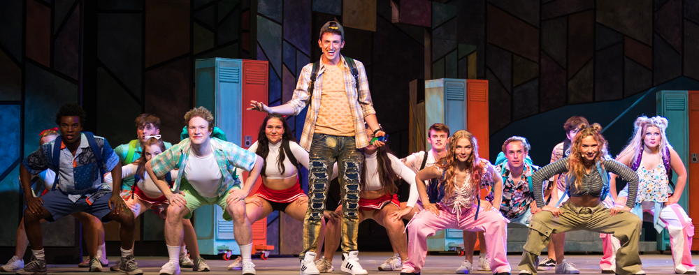 photo of the ensemble performers in Freaky Friday
