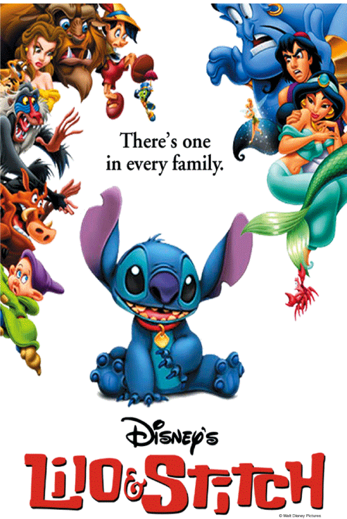 Movie poster of Lilo & Stitch