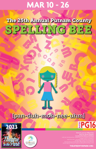 25th annual putnum county spelling bee show poster