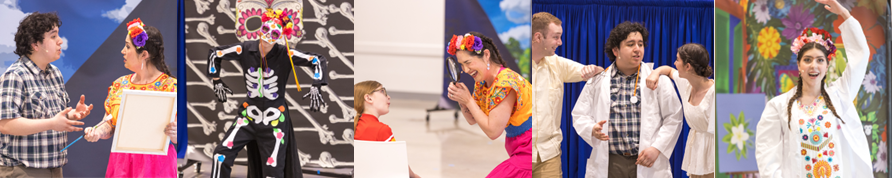 photo montage of Frida Libre actors and actresses