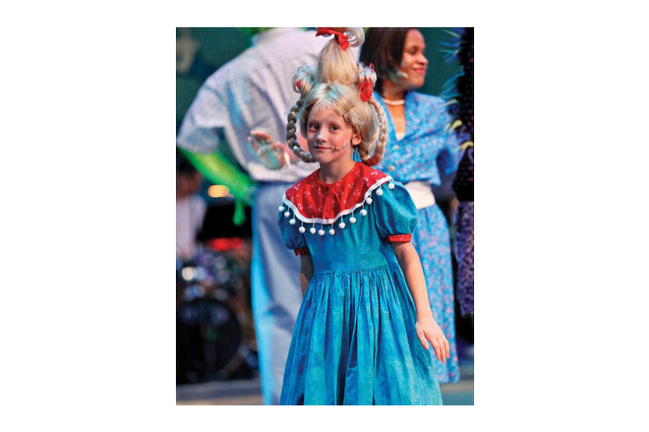 Amber Nugent as <em>Cindy Lou Who</em>