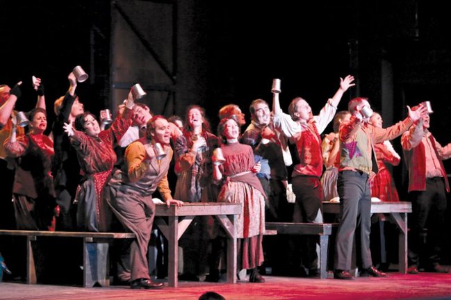 The Company<br />
<em>Sweeney Todd</em> - The Demon Barber of Fleet Street • 2012