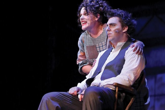 Pam Kerrihard-Sollars and Robert Hingula<br />
<em>Sweeney Todd</em> - The Demon Barber of Fleet Street • 2012