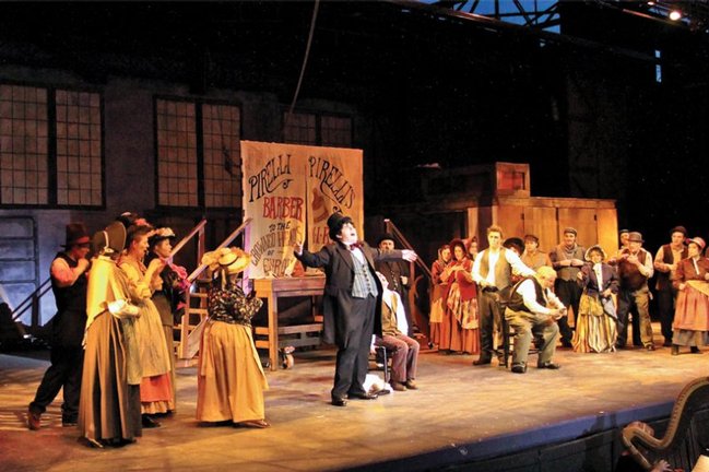 The Company<br />
<em>Sweeney Todd</em> - The Demon Barber of Fleet Street • 2012