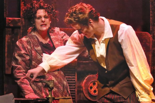 Pam Kerrihard-Sollars, and Steven James<br />
<em>Sweeney Todd</em> - The Demon Barber of Fleet Street • 2012