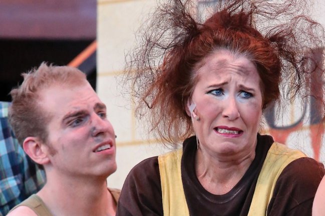 Michael Allen and Trudy Hurley - <em>Urinetown </em>• 2012