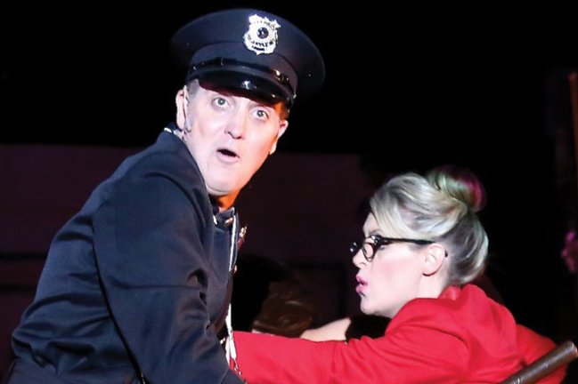 Kipp Simmons and Stacey Stofferahn Uthe - <em>Urinetown </em>• 2012