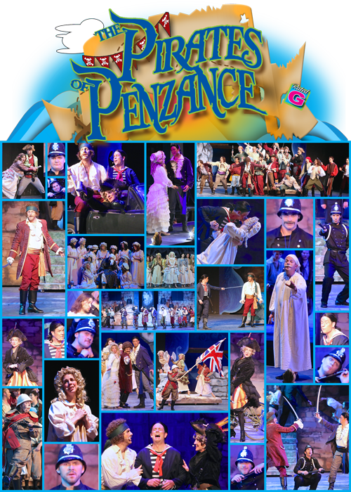 PIRATES OF PENZANCE - Performance photo montage