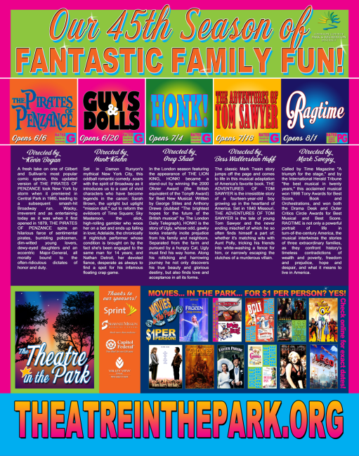 2014 Season - large poster with descriptions